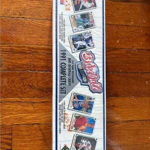 1991 Upper Deck Baseball Card Complete Set Sealed
